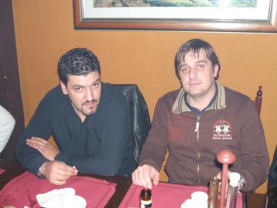 Mi t&iacute;o Manuel y mi primo Manu